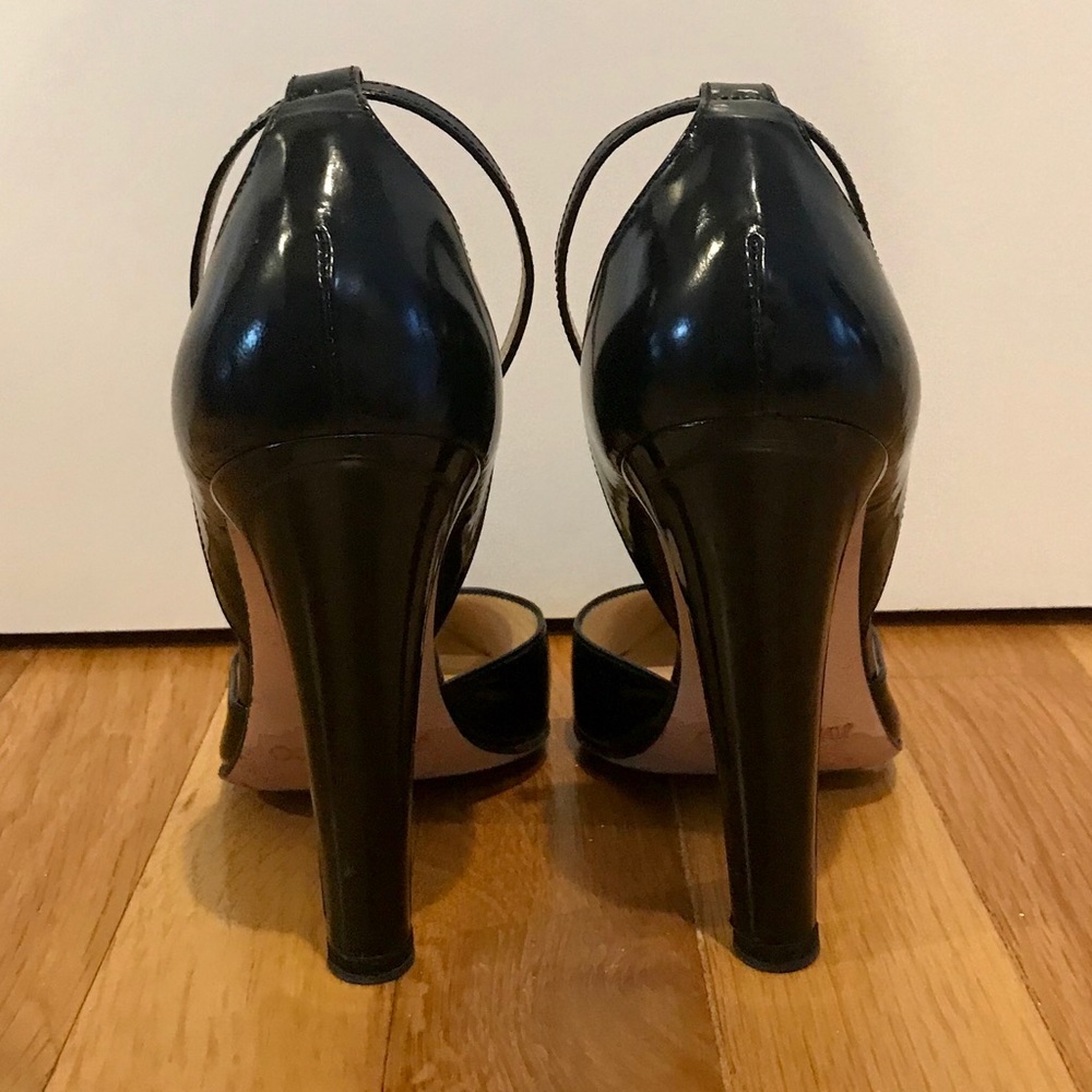 Jimmy Choo Black Patent Leather High Heel Pumps - Picture 5 of 7